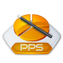 MS PowerPoint PPS Icon